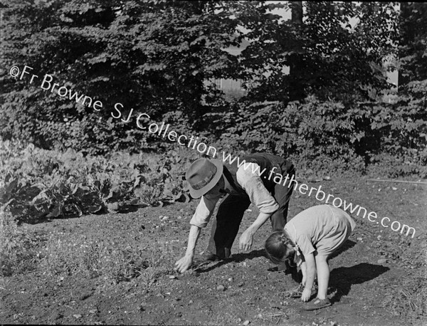 GARDENER WITH DAUGHTER